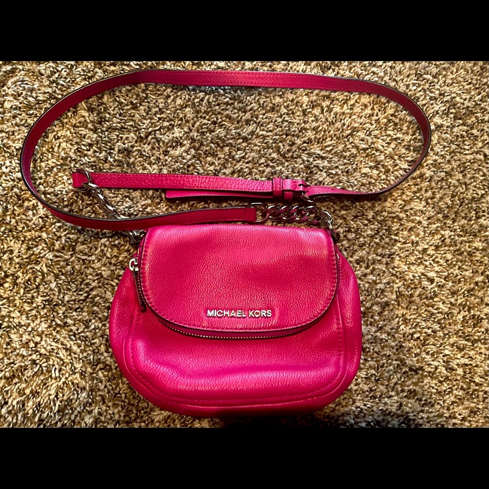 Michael Kors Magenta Crossbody Purse